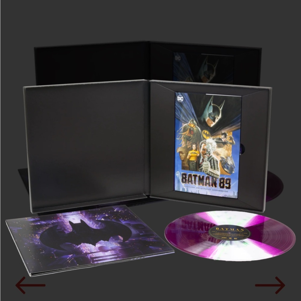 Batman 89 lp and book sealed